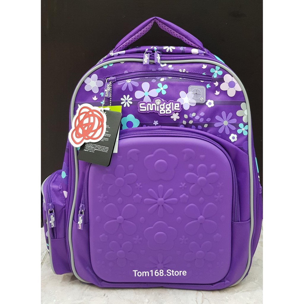 PROMO TURUN HARGA !!!!! SMIGGLE BACKPACK HARDTOP EXPLORE ULTRA - PURPLE