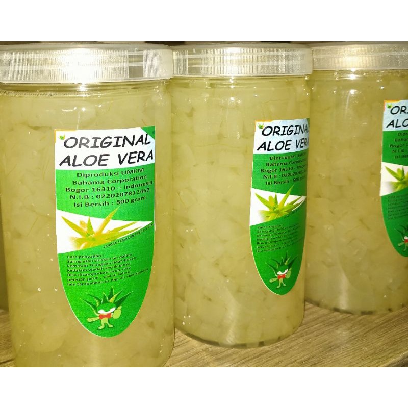 

Lidah Buaya Kupas Original 500Gram