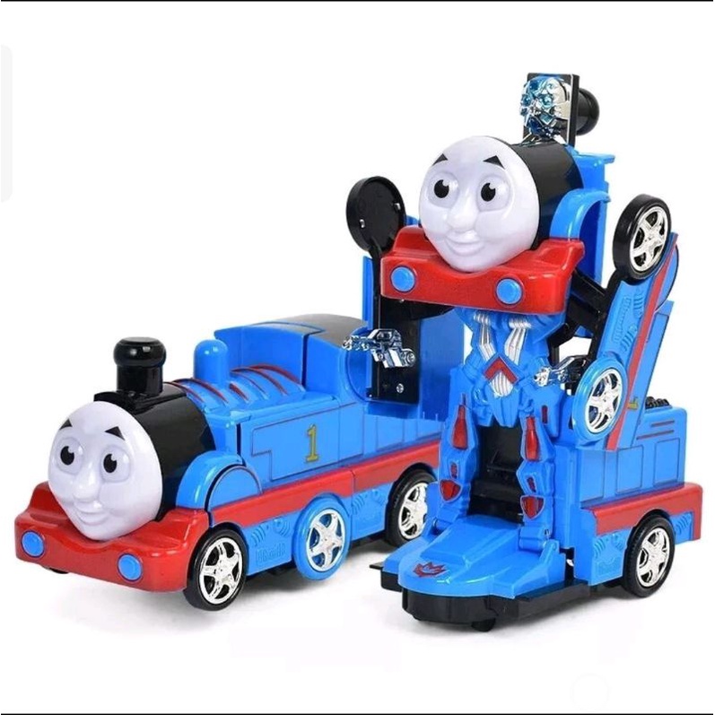 Mainan robot thomas deforestation and sound tanpa remote control