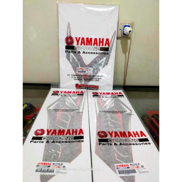 STRIPING LIS STIKER PLISIR TANGKI RX KING 2008 2009 MERAH MARON ORIGINAL