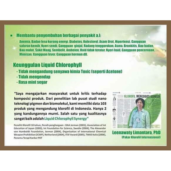 MaxiPack Kapsul Herbal Vertigo - Chlorophyll + Colostrum