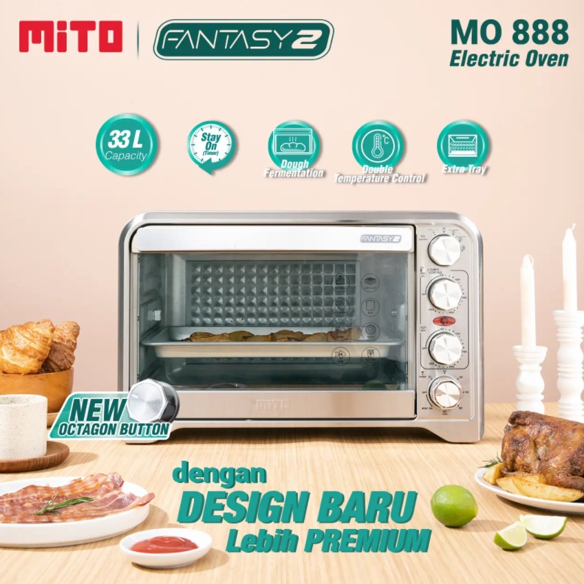 Oven Mito MO 888 33 Liter Oven Listrik Mito 33L Oven Mito Fantasy Oven Fantasy Mito