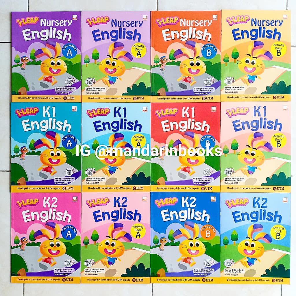 BUKU I-LEAP ENGLISH (NURSERY/K1/K2)