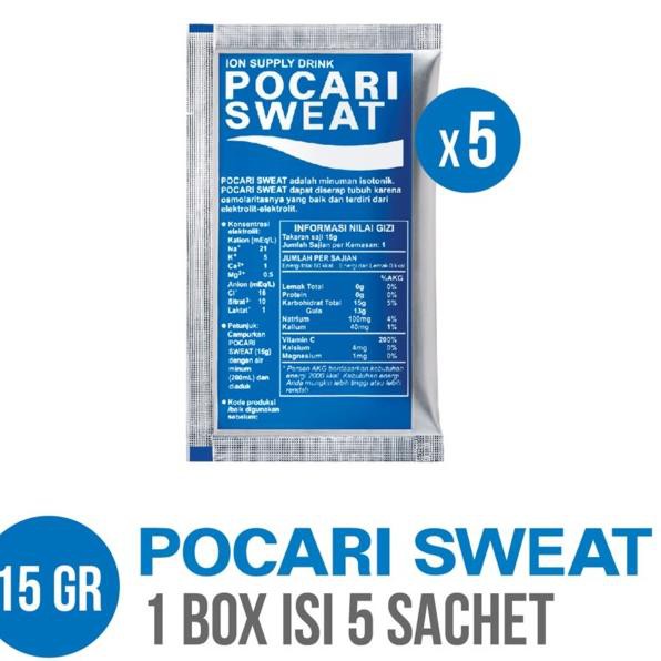 

[COD] POCARI SWEAT SACHET 5PCS @15g