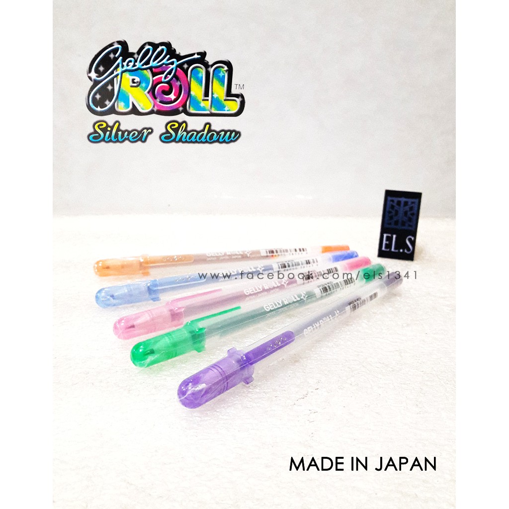 

Sakura Gelly Roll Silver Shadow