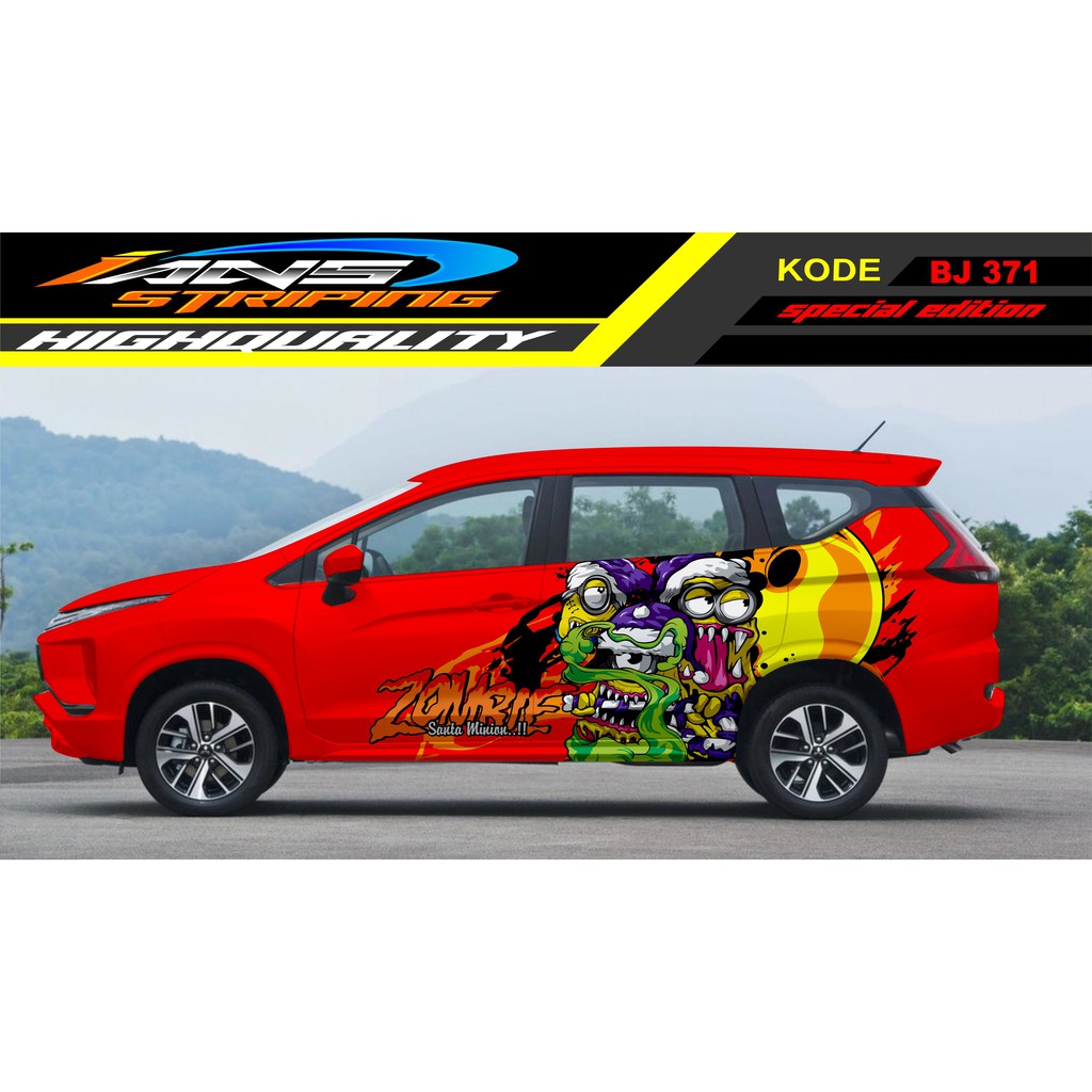 STICKER MOBIL XPANDER / DECAL STICKER MOBIL / STIKER MOBIL MINON / STIKER TOYOTA