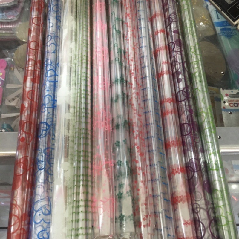 

Plastik Parcel Panjang Polos / Corak