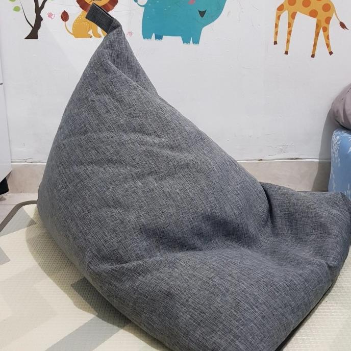 

Bean Bag Sofa Dekoruma Warna Dark Grey Strwom12