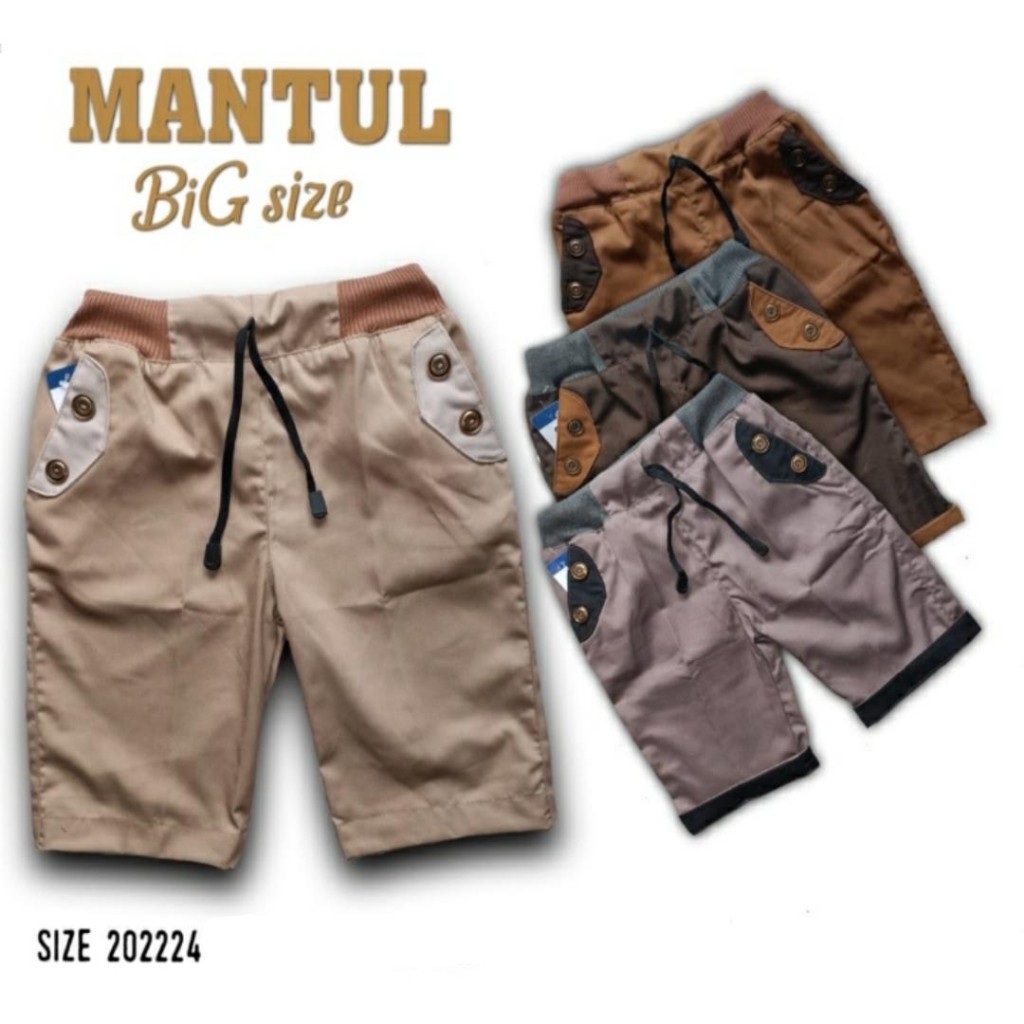 Celana Chino Pendek - BIG SIZE RKIDS