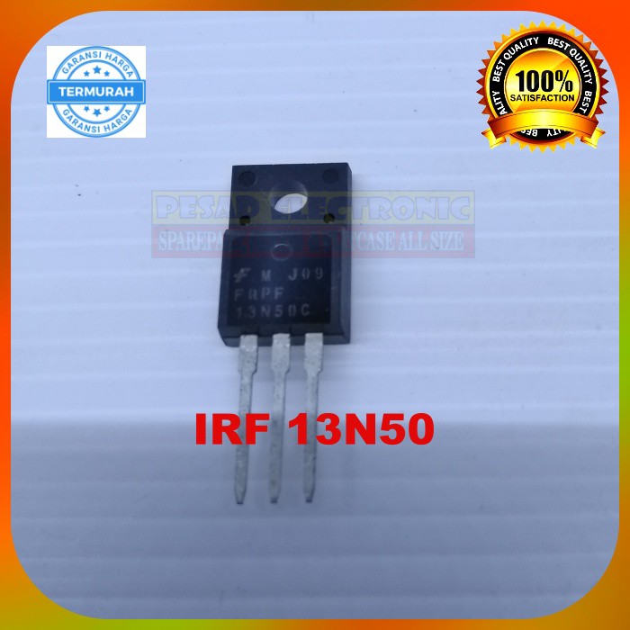 Jual Transistor 13n50 13n50C Transistor fet 13n50/fet 13n50 mdf13n50 ...