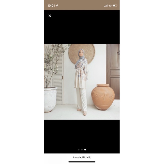 kira tunik gold SM by muda.official