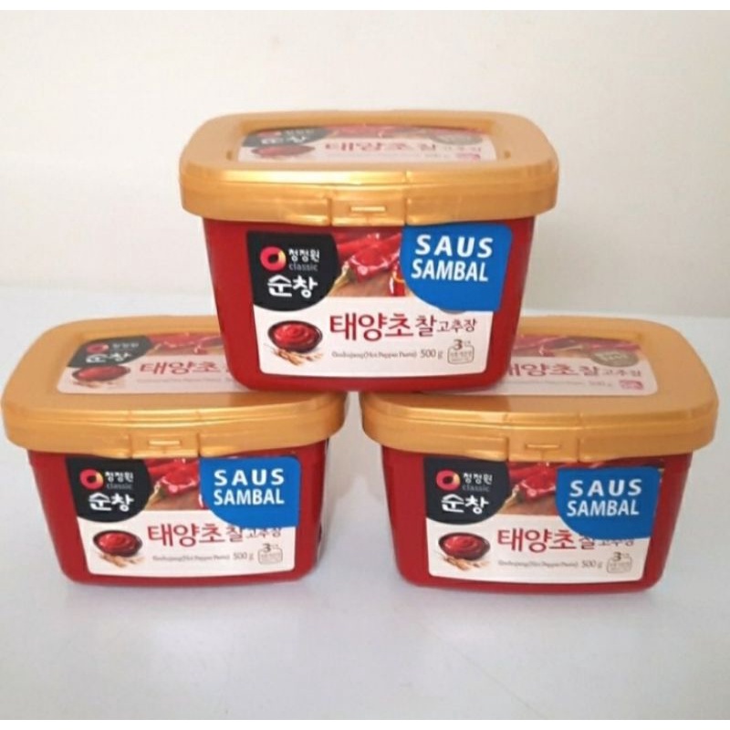 

Saus Sambal Gochujang Hot Pepper Paste 500 gram