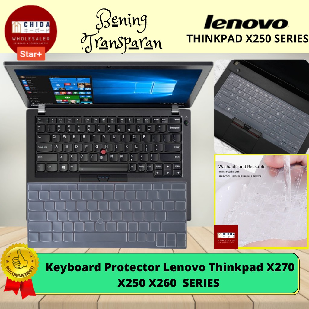 Keyboard Protector Lenovo Thinkpad X270 X250 X260  SERIES