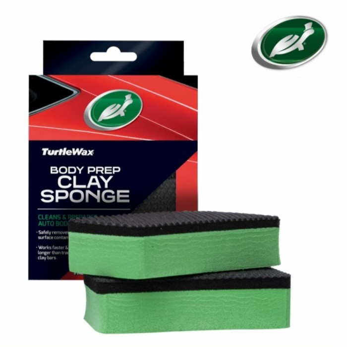 Turtle Wax Body Prep Clay Sponge 2pcs TWA-181