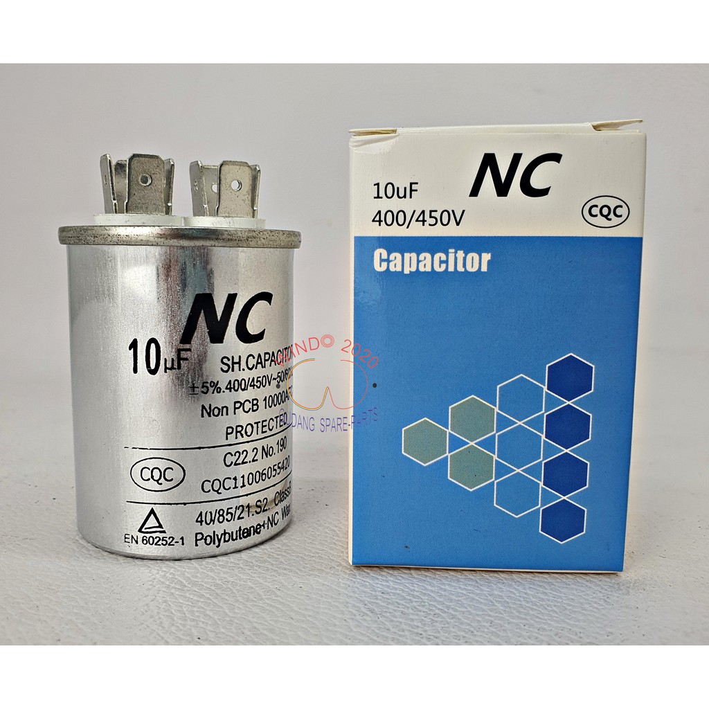 KAPASITOR NC | RUNNING CAPACITOR | KAPASITOR STARTING 2 KAKI | ALCO AC