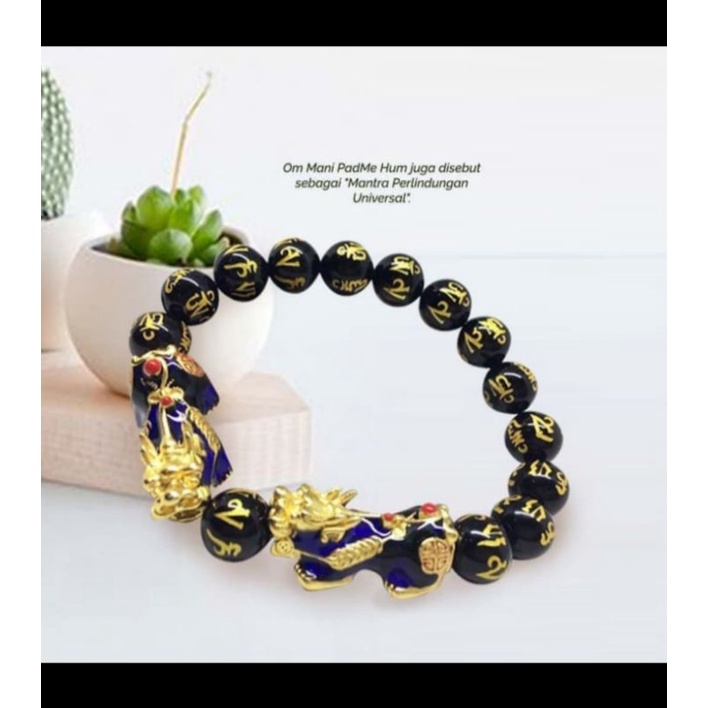 GELANG LUCKY PIXIU GELANG GIOK UKIR HOKI.