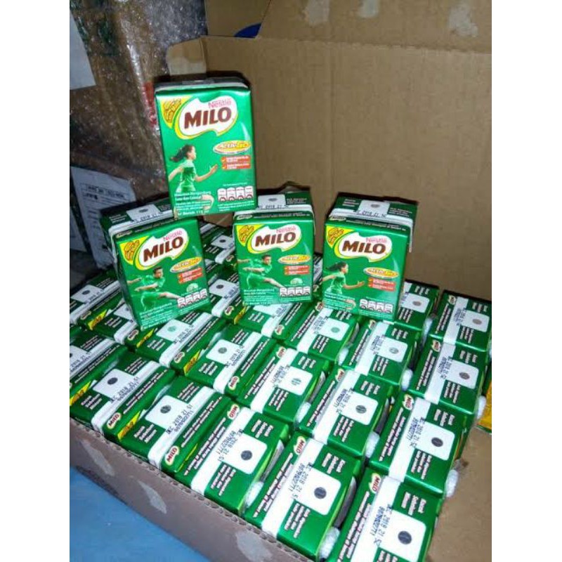 

Milo uht susu coklat kotak kecil minuman dingin