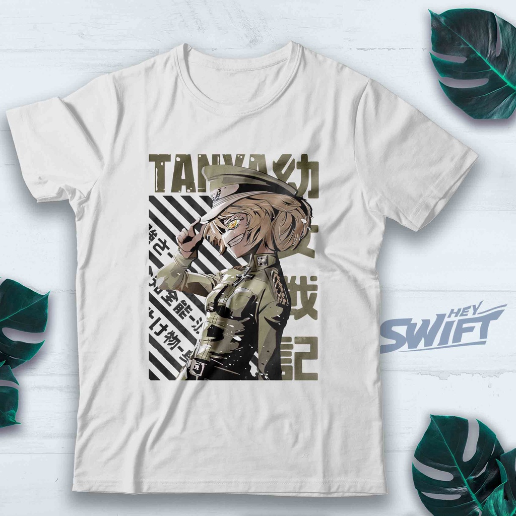 KAOS Youjo Senki - Tanya Degurechaff TSHIRT BAJU DISTRO