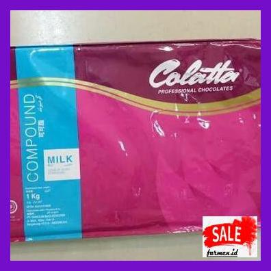 

SAKMACOKLAT- COLATTA MILK, MILK COMPOUND CHOCOLATE 1KG -MAKANAN-MINUMAN.