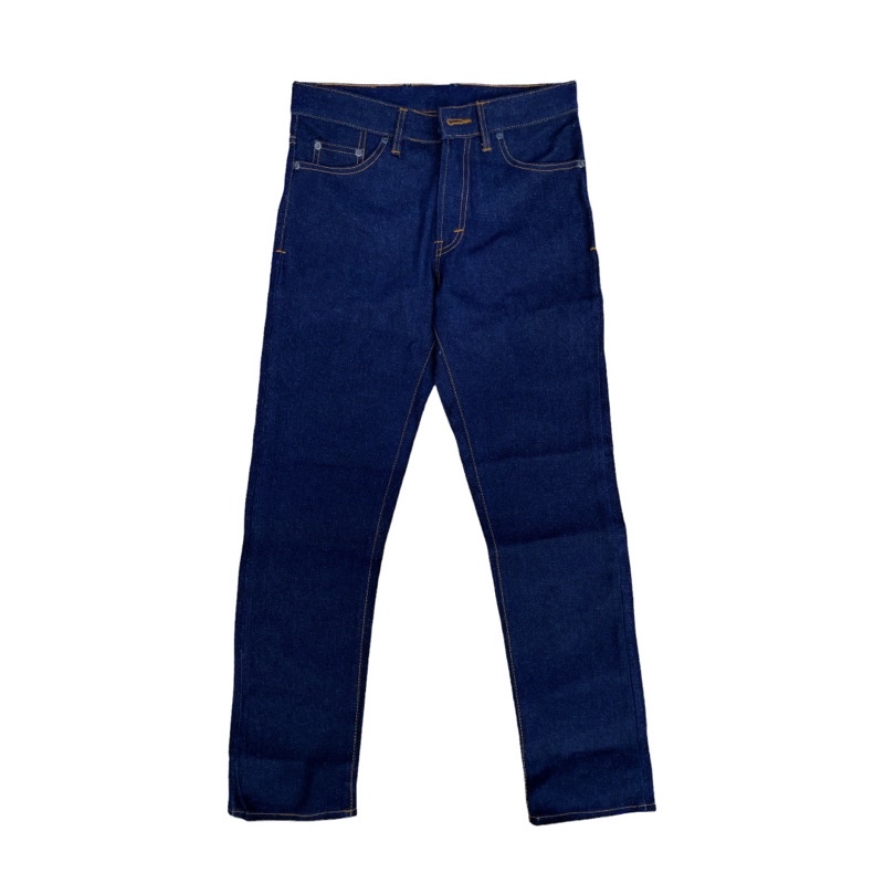 Transworld Celana Denim Selvedge Blue 15 Oz Kaku Accent