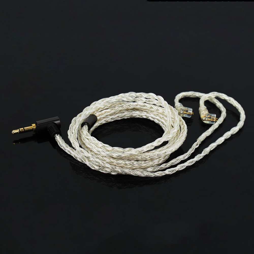 Jcally JC16S Kabel Upgrade Earphone HIFI 480 Core Untuk Shure MMCX KZ EDX ZSN ZS10 PRO TFZ T2 BL03 Aria