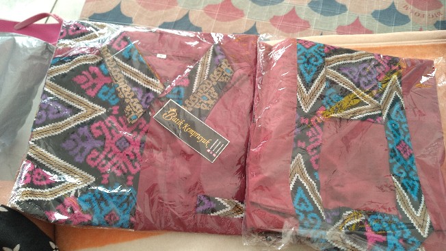 Couple Batik R&b Katun Oil | Couple Batik Motif | Baju Natal