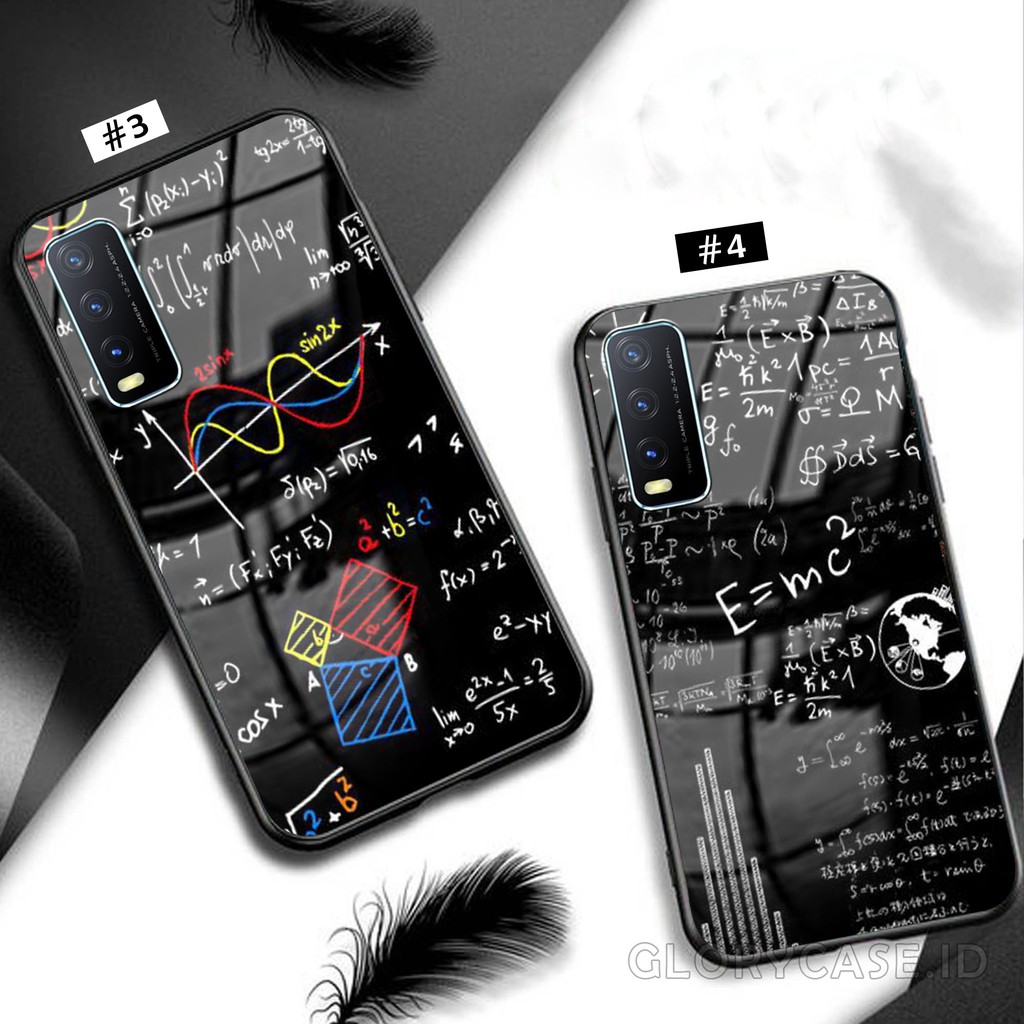 Gravity Plastic Gk39 ( Vivo Y12S ) Softcase Kaca Vivo Y12S - Case Vivo Y12S - Casing Hp Vivo Y12S -