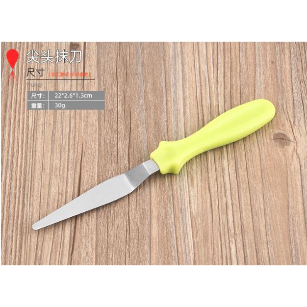 Pisau Cake spatula stainless Knife Spatula set 3 pcs