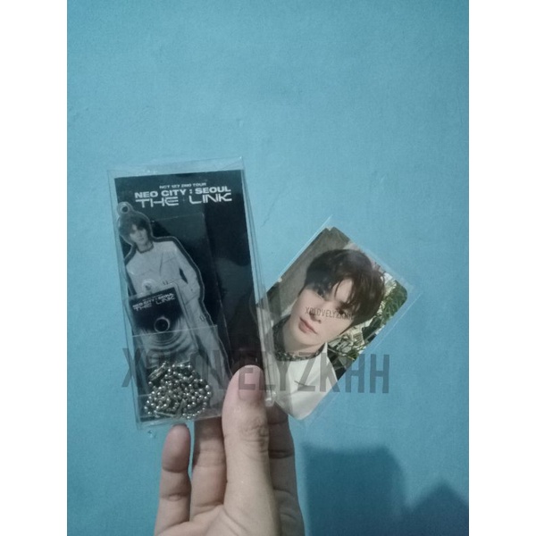 ACRYLIC KEYRING JAEHYUN THE LINK SET SEALED PC ACRYLIC NCT 127