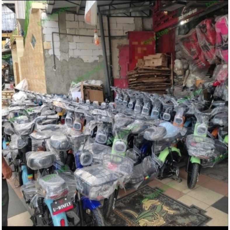Sepeda Listrik Aki Uwinfly Goda Sunrace Antelope Pasific Exotic United Milez