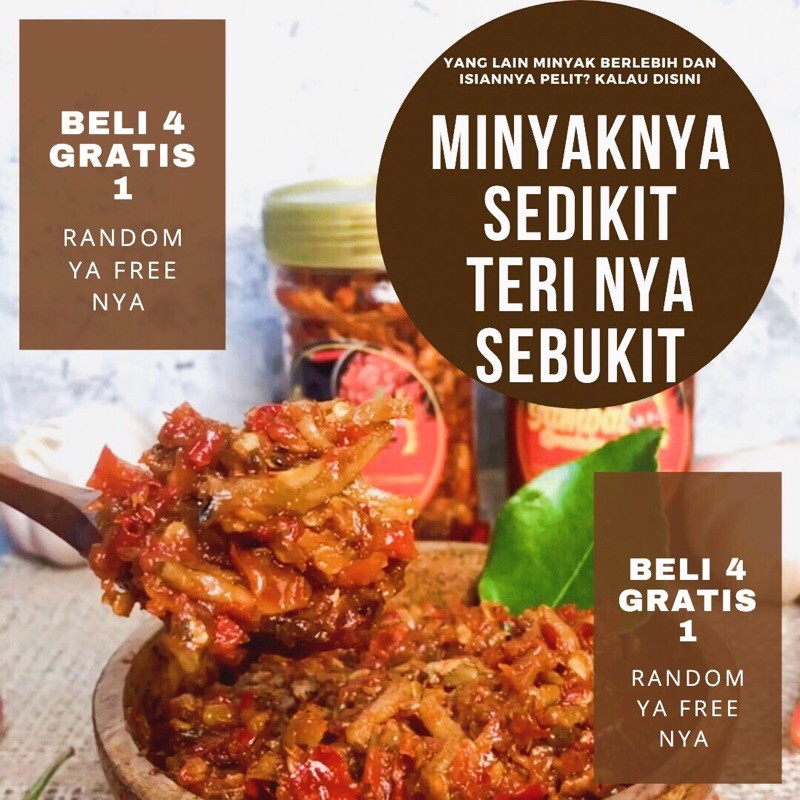 

sambal teri pedas gurih sambel teri enak murah by sambal spaisiy