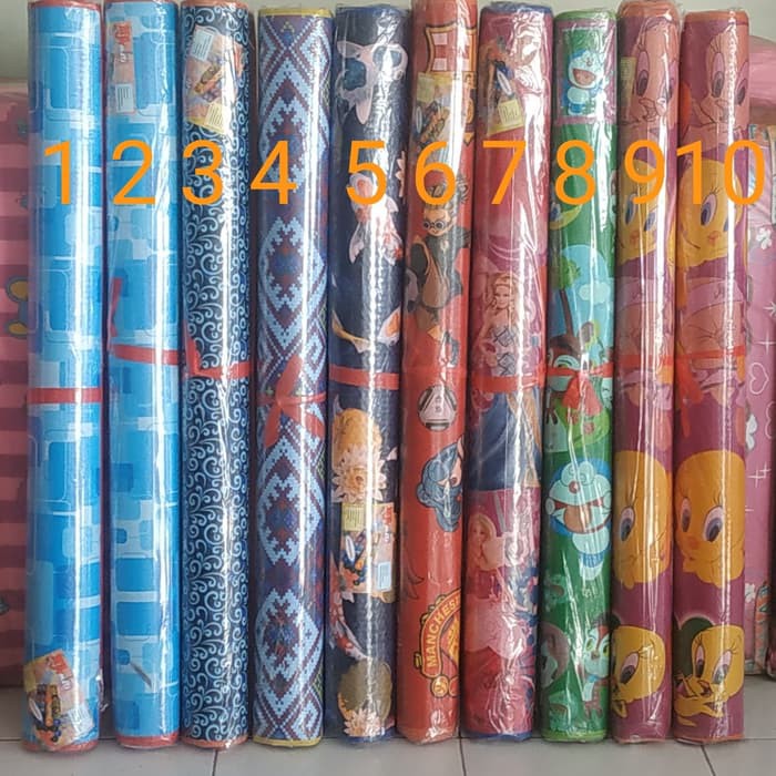 Karpet Karakter / Tikar Matras Plastik Printing - PT721