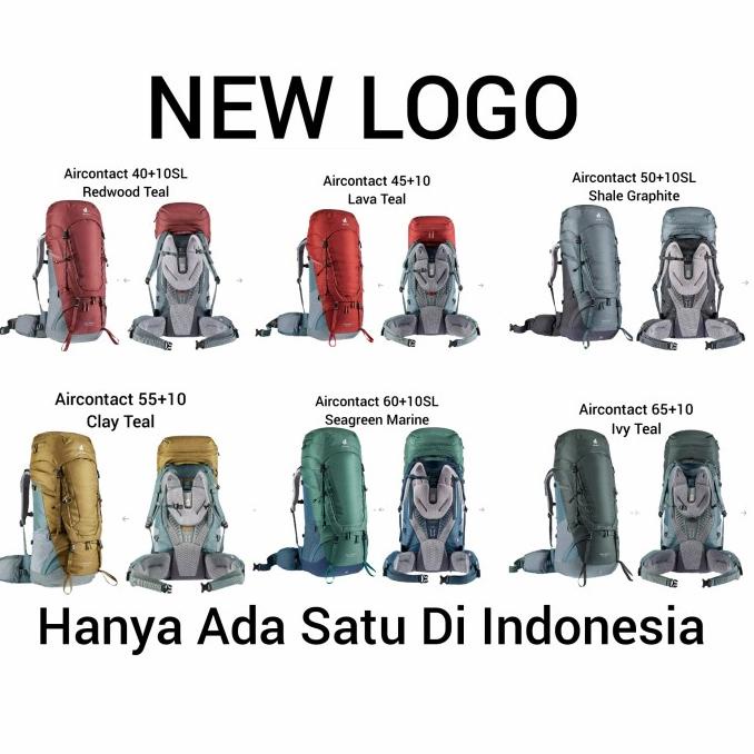 Deuter Aircontact 40+10SL / 45+10 / 50+10SL / 55+10 / 65+10