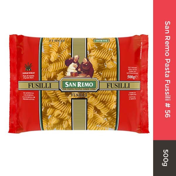 

San Remo Pasta Fussili 500g | Fusilli 500g