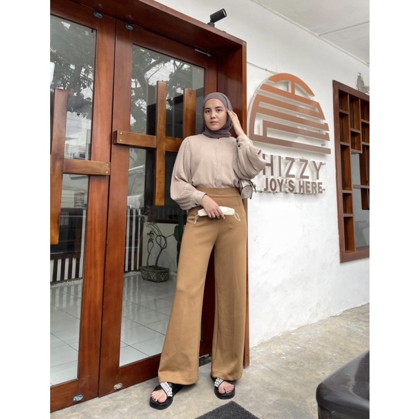Kulot Highwaist Tribeca HW Cullote Premium Kulot Panjang-1