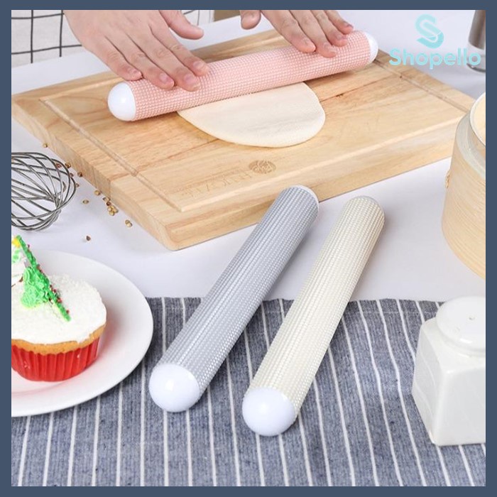 SHOPELLO - [ANTI LENGKET] Rolling Pin Kue Penggilas Adonan Donat Kue Tepung Premium Quality