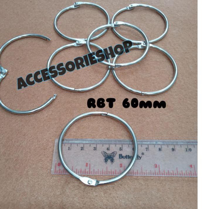 

Banting Harga Ring buka tutup 60mm/ring binder/ring buku sampel - 1pcs