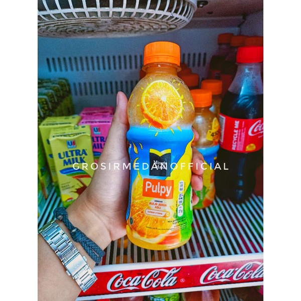 

MINUTE MAID PULPY ORANGE 300 ML - BULIR JERUK ASLI MENYEGARKAN