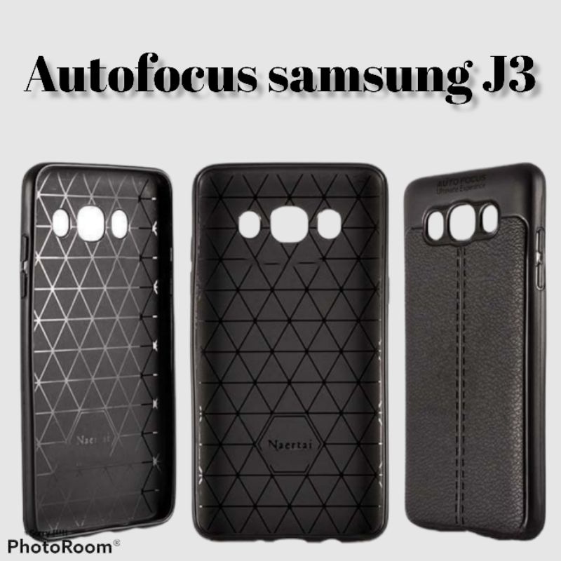 AutoFocus Samsung J3 / Leather Case Samsung J3 / Casing Samsung J3