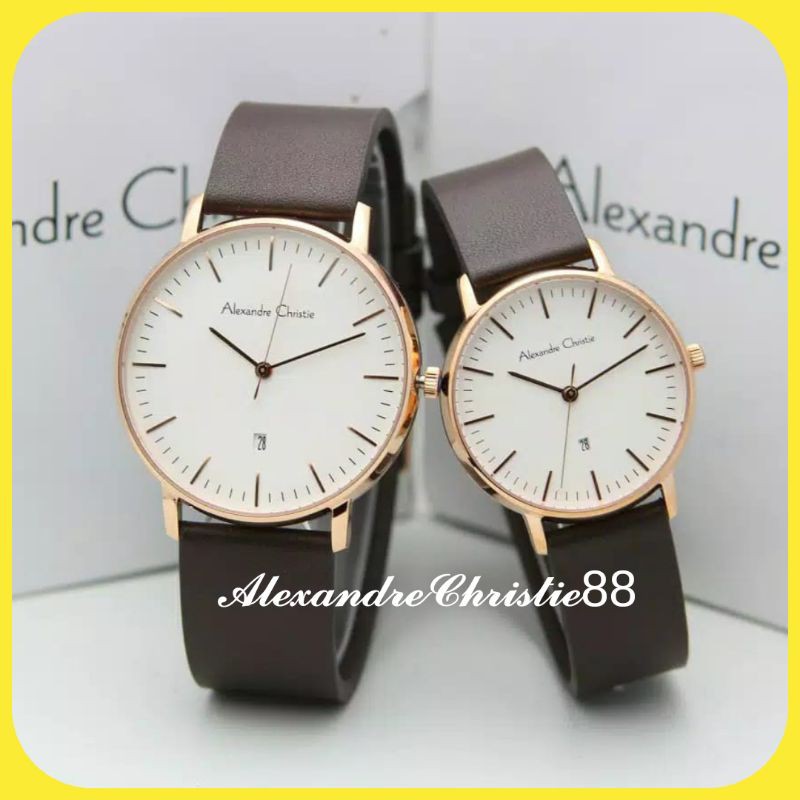 Jam Tangan Couple Alexandre Christie 8420 AC 8420 AC8420 | Original