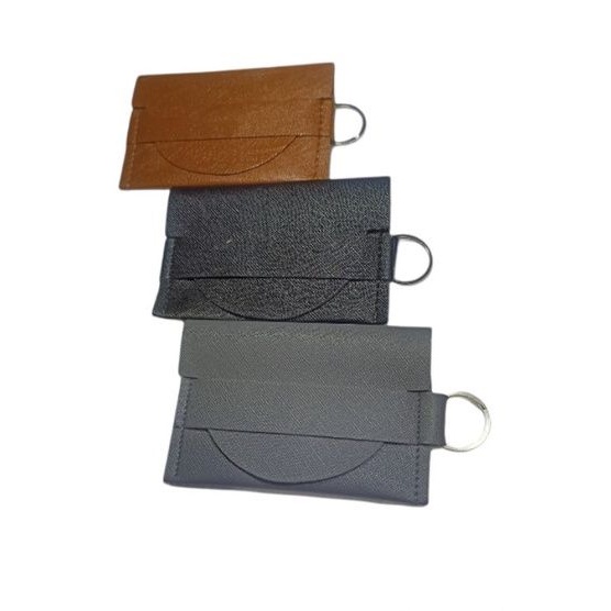 SOUVENIR GANTUNGAN KUNCI DOMPET KARTU STNK UNIK 2 SLOT/KEYCHAIN CARDHOLDER/SUVENIR TEMPAT KARTU
