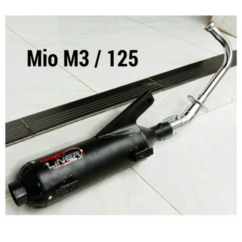 Knalpot Tsukigi / Sugi Pro Liner Bass Untuk Mio M3 / Mio Soul Gt 125 / Mio Z