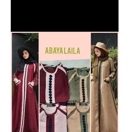 ABAYA LAYLA  BY KAK YAM COLLECTION