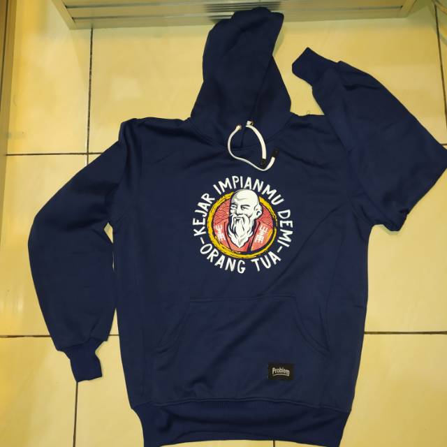 HOODIE CAP IRANG TUA NAVY