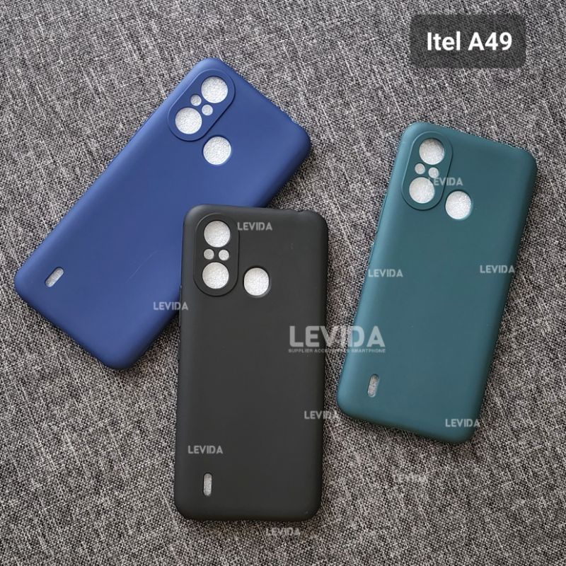Case Itel A49 Silicon Case Color Softcase Macaron Itel A49