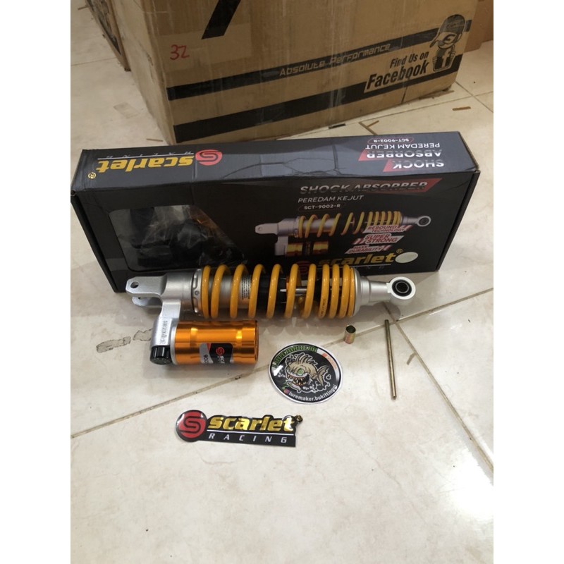SHOCKBREAKER MONOSHOCK VARIO 125 150 BEAT SCARLET 9002R