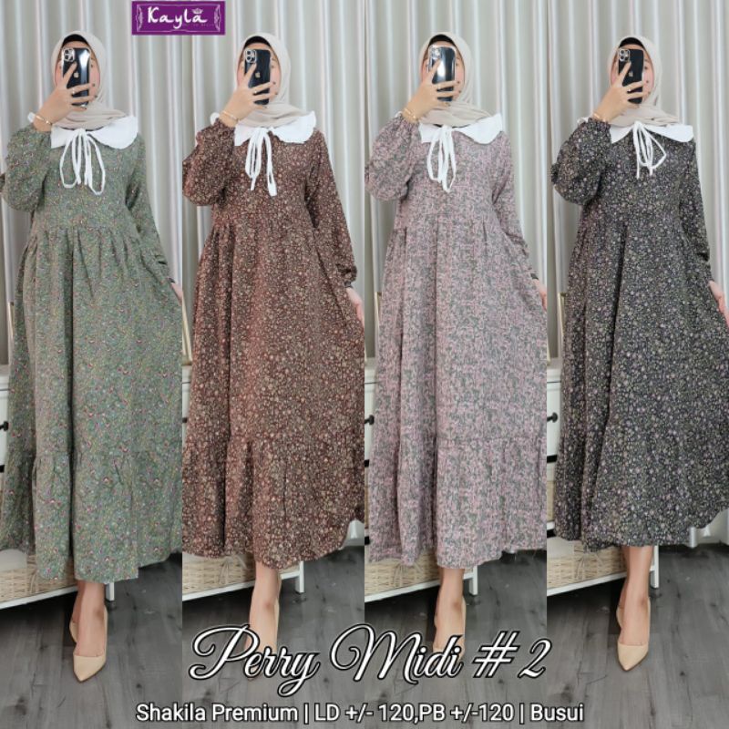 Dress Midi Kayla//Perry Midi