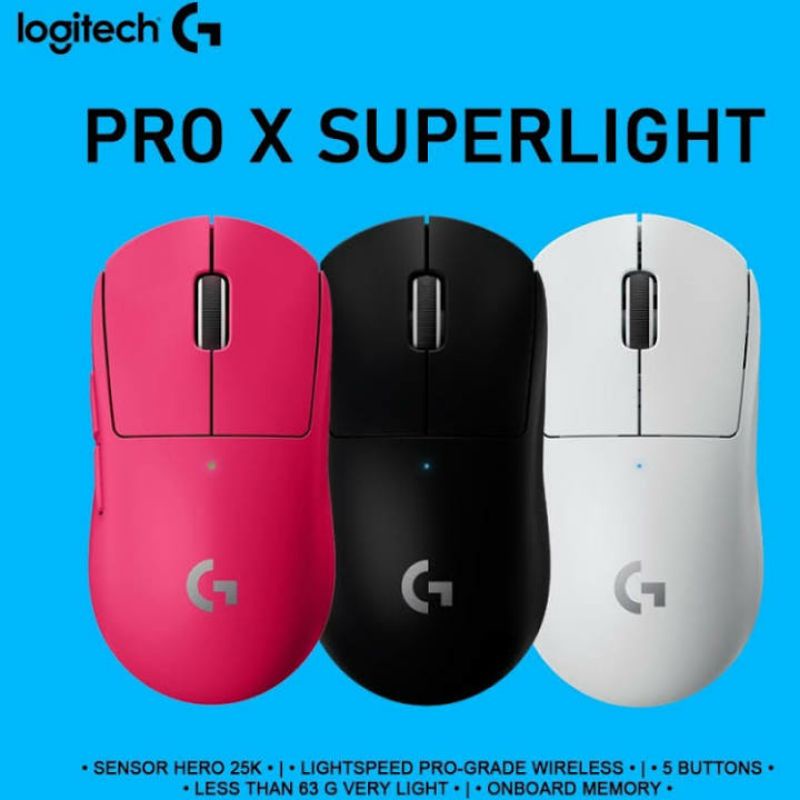 Mouse Gaming Logitech Pro X Superlight Wireless