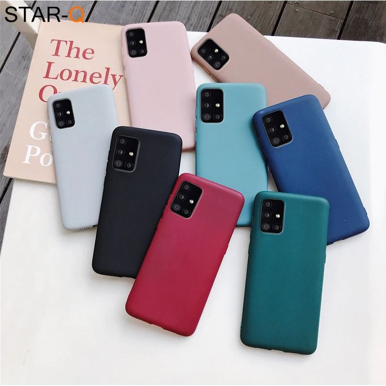 Samsung S6 S7 S8 S8 Plus S9 S9 Plus Note 8 Note 9 Candy Case Soft Silikon Polos