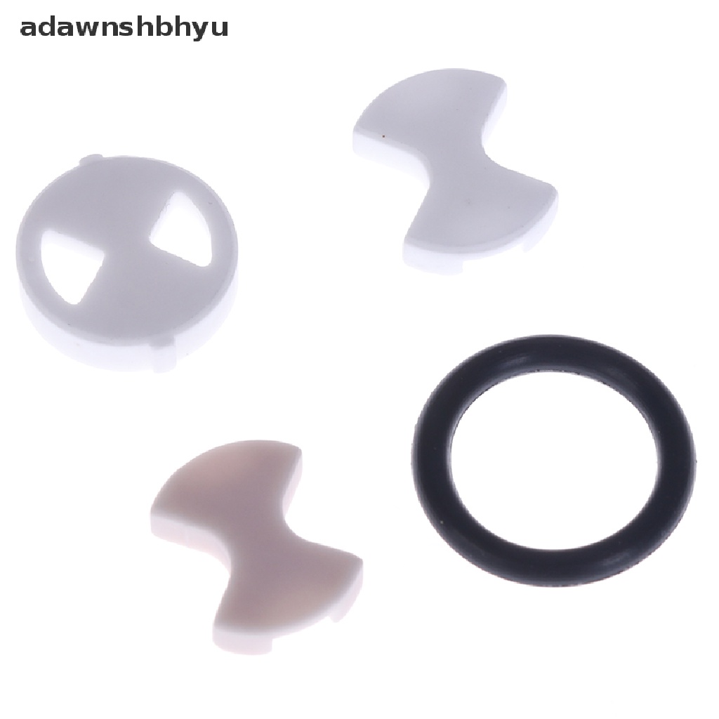 Adawnshbhyu 8Pcs/set Ceramic Disc Silicon Washer Insert Turn Replacement1/2" Untuk Valve Tap